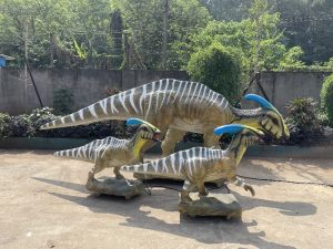 Animatronic Parasaurolophus HS204