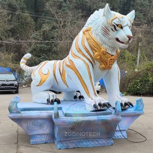 Animatronic White Tiger Model HS3003