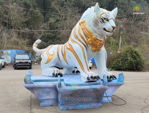 Animatronic White Tiger Model HS3003