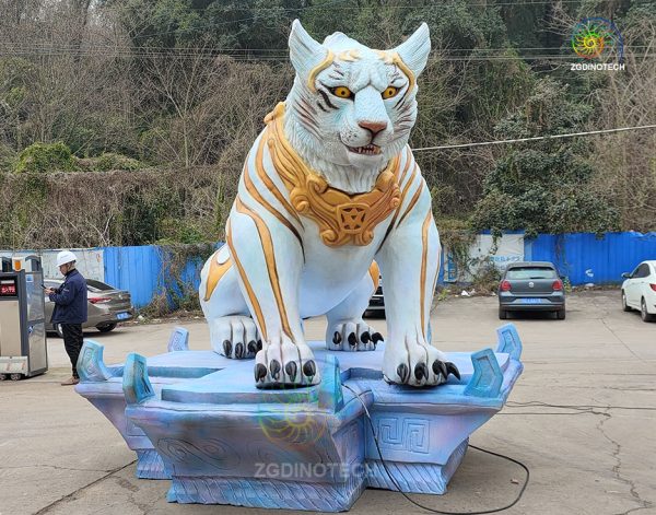 Animatronic White Tiger Model HS3003 - Image 2