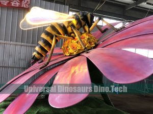 Animatronic Bee And Flower