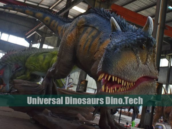 Animatronic Carnotaurus Model
