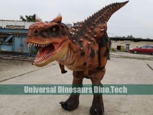 Animatronic Carnotaurus Suit