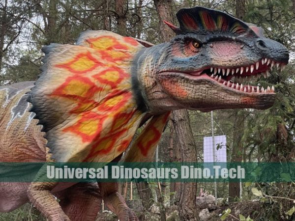 Animatronic Dilophosaurus Exhibits