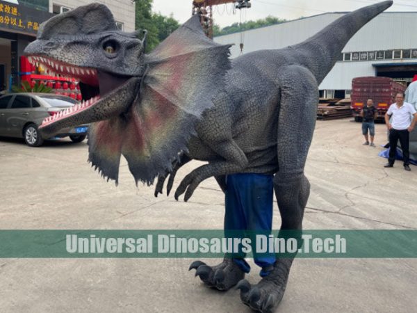 Animatronic Dilophosaurus Suit