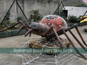 Animatronic Red Spider Model