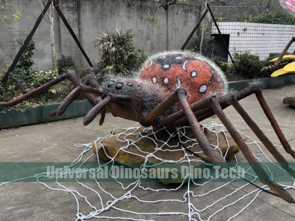 Animatronic Red Spider Model