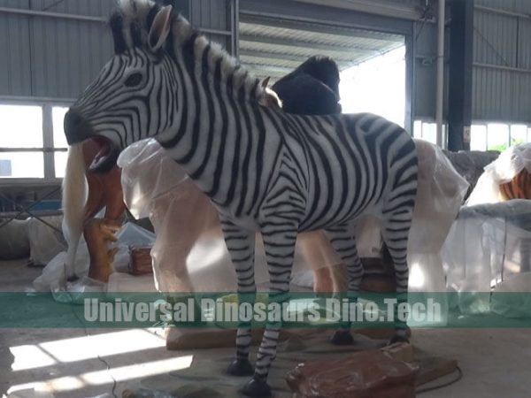Animatronic Zebra Model