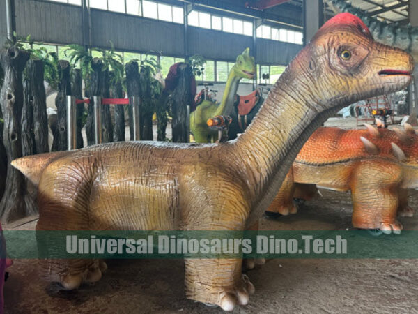 Brachiosaurus Riding Car