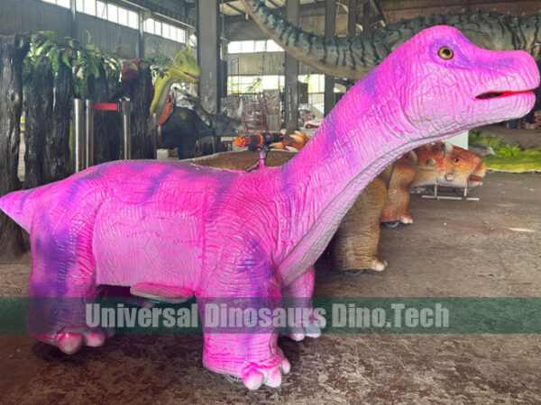 Cartoon Brachiosaurus Car