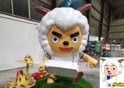 Cartoon Sheep Model