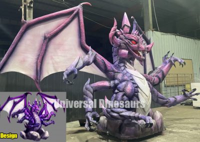 Multi-Claws Dragon Model