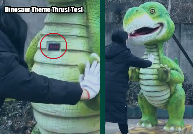 Dinosaur Theme Thrust Test