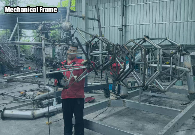 Animatronic Dinosaur Mechanical Frame
