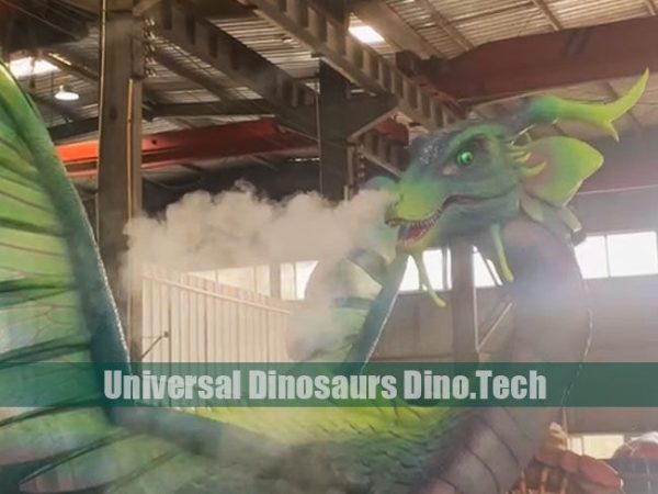 Dragon Exhibits With Dragonfly Wings