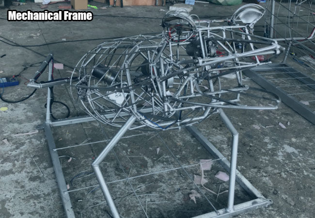 Animatronic Insect Mechanical Frame