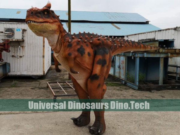 Lifelike Carnotaurus Suit