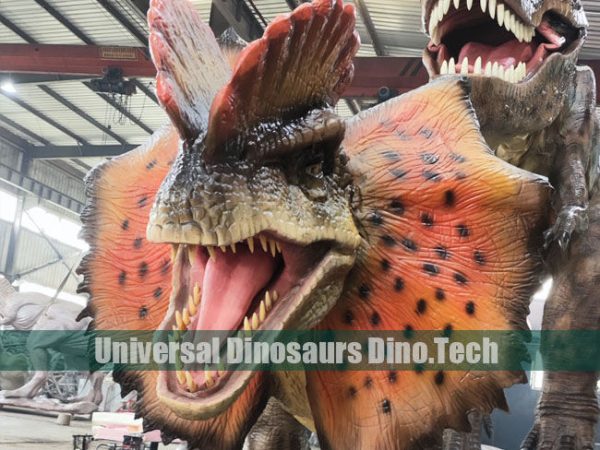 Robotic Dilophosaurus Model