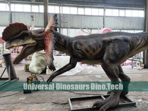 Robotic Dilophosaurus Replica