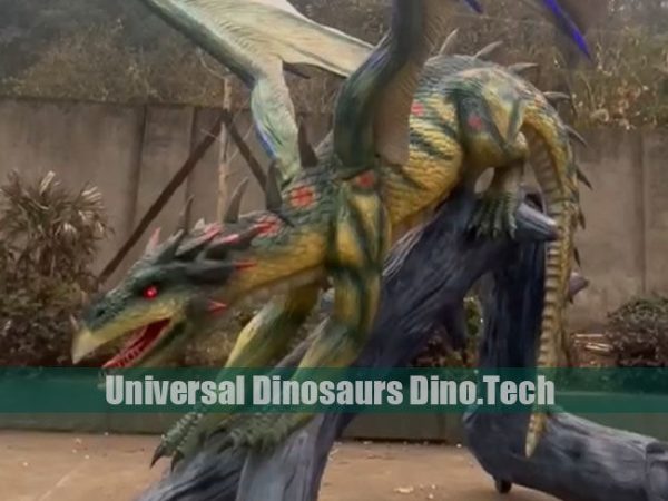Robotic Dragon On the Tree