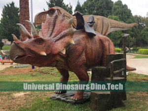 Robotic Triceratops Ride