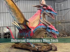 Tri Heads Dragon Model