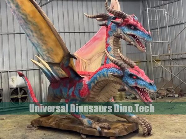 Tri Heads Dragon Model