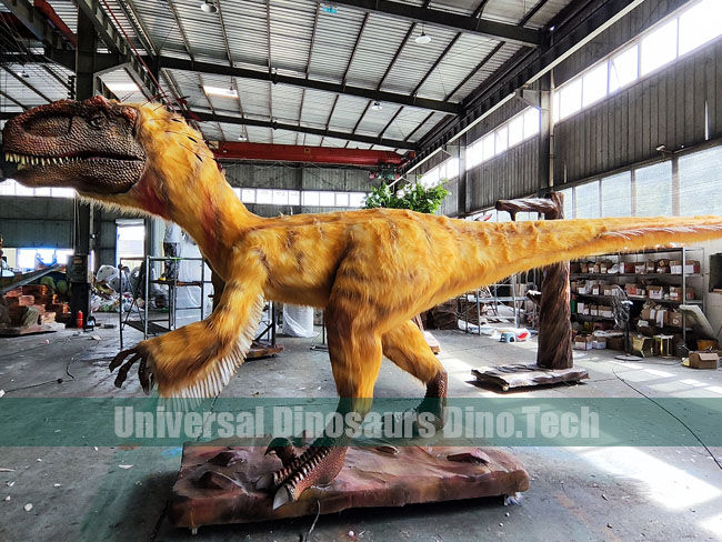 Animatronic Bambiraptor Model