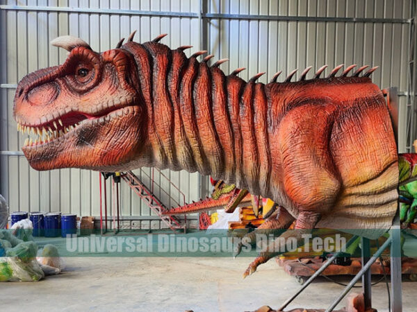 Animatronic Carnotaurus Head