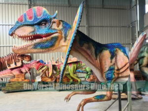 Animatronic Dilophosaurus Head