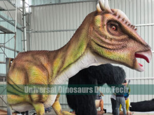 Animatronic Pachycephalosaur Head