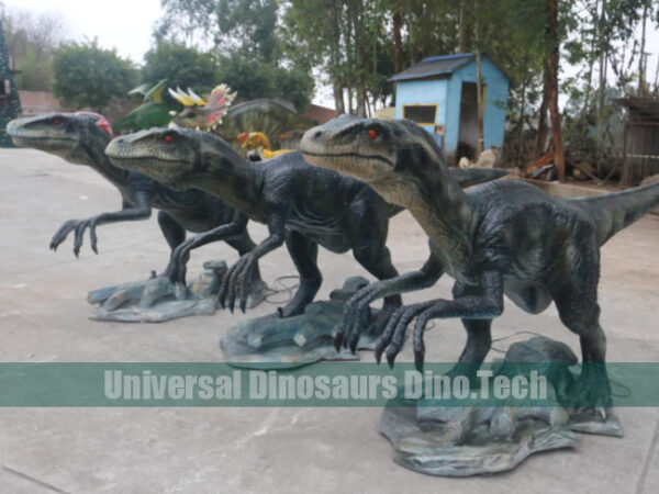 Animatronic Raptor Replica Group