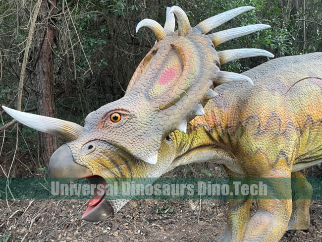 Animatronic Styracosaurus Model