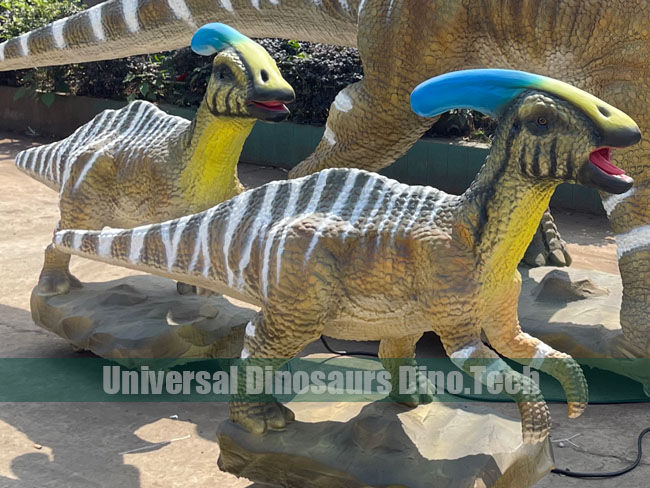 Baby Parasaurolophus Family Models