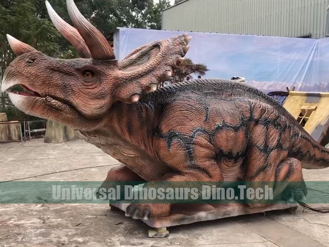Creeping Triceratops Robot