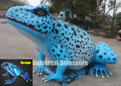 Custom Work Blue Frog Model