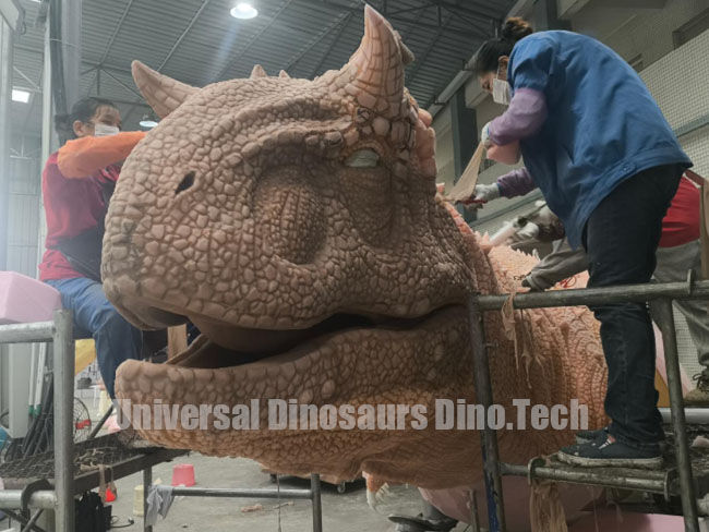 How to Manufacture One Large Animatronic Dinosaur