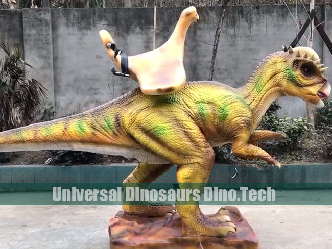 Animatronic Pachycephalosaur Ride