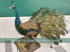Animatronic Peacock