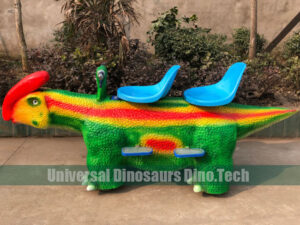 Cartoon Parasaurolophus Scooter