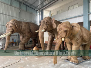 Jungle Elephant Group Models