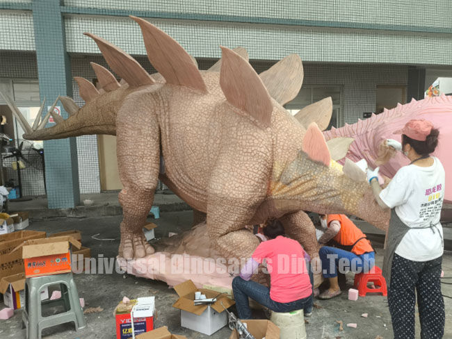 Manufacturing Animatronic Stegosaurus