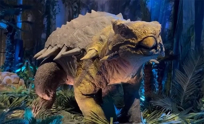 Animatronic Ankylosaurus Model Animatronic Ankylosaurus Model