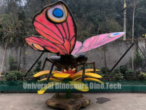 Animatronic Butterfly & Flower Model