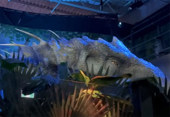 Animatronic Indominus Rex Head
