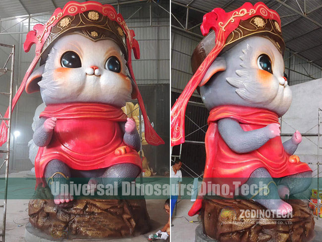 Cartoon Cat Statue