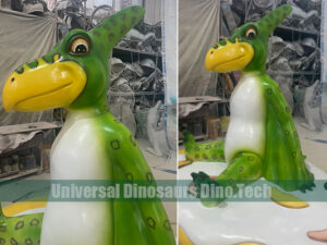 Cartoon Pterosaur Statue