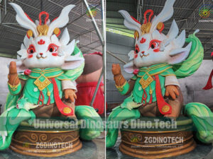 Cartoon Rabbit Statue