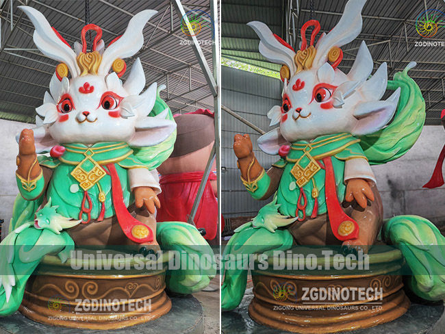 Cartoon Rabbit Statue