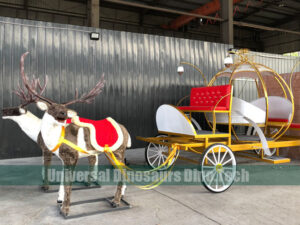 Christmas Reindeer Cart